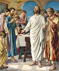 YESUS BERDOA UNTUK PARA MURID-NYA  YOH 17