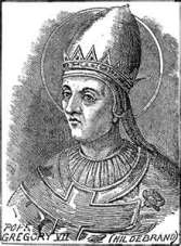 POPE ST. GREGORY VII [PONTIFICATE: 1073-1085]